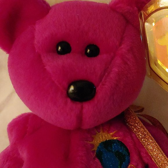 Ty 1999 Millennium Bear Beanie Baby-RARE - Picture 3 of 7